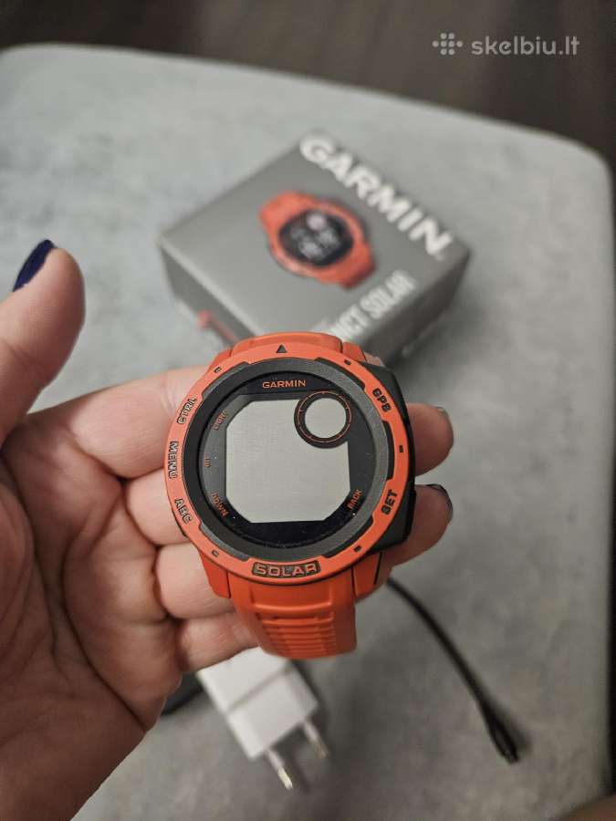 Garmin instinct solar laikrodis - nuotraukos Nr. 5