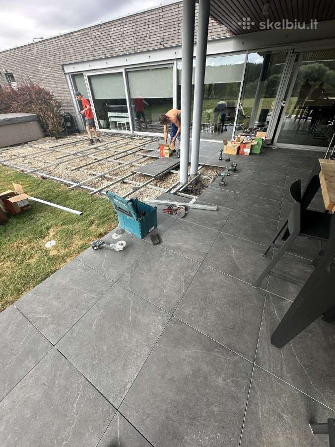 Fasado šiltinimas, namų renovacija, rekonstrukcija - nuotraukos Nr. 38