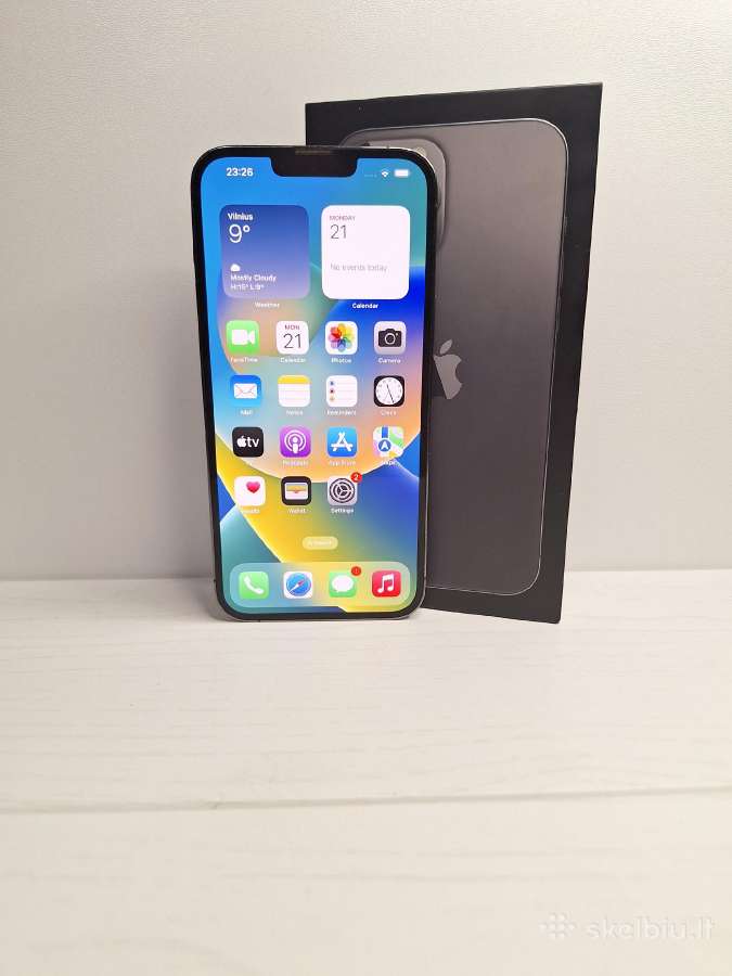 Apple iPhone 13pro Max 126gb/90%. Kaina 530 - Skelbiu.lt