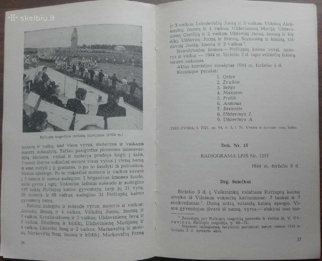 1933. Pirčiupių Tragedijos Kaltininkai - nuotraukos Nr. 2