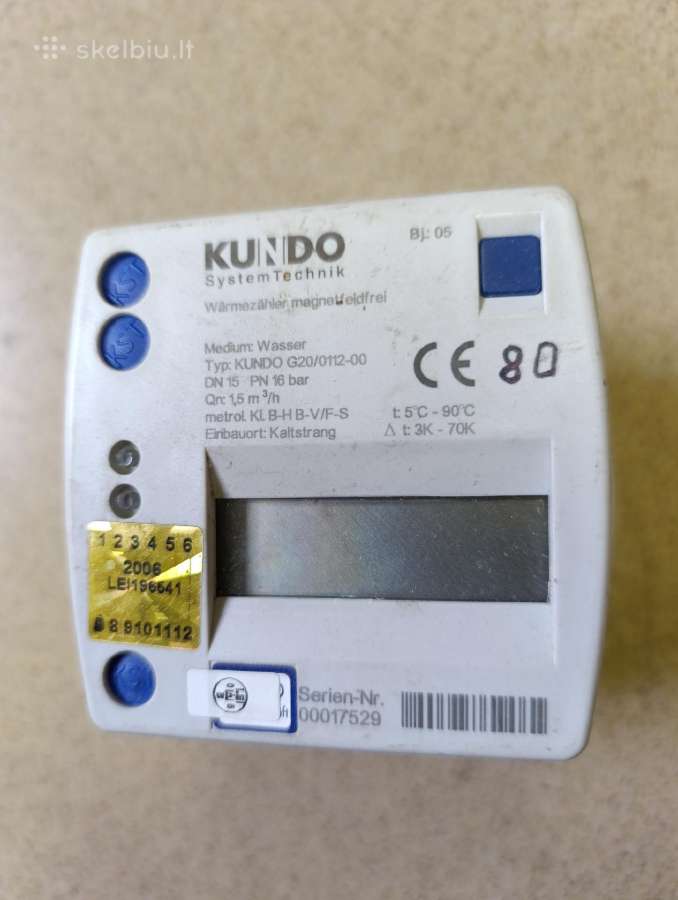 Šilumos skaitikliai