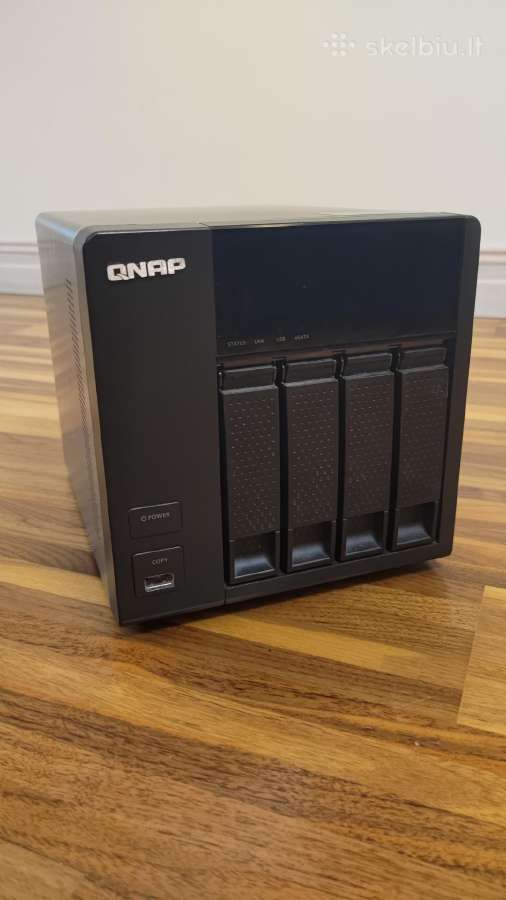 Qnap Ts-420 4 bay turbo Nas, Raid - Skelbiu.lt