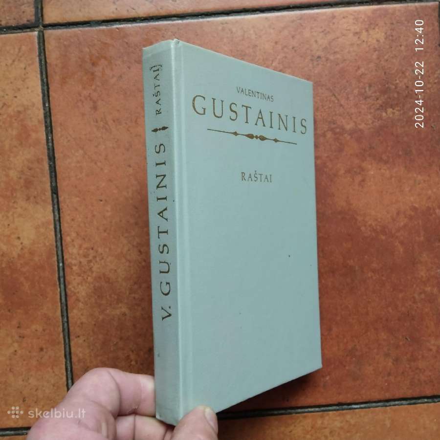 Valentino Gustainio filosofijos "Raštai" 1991 m.