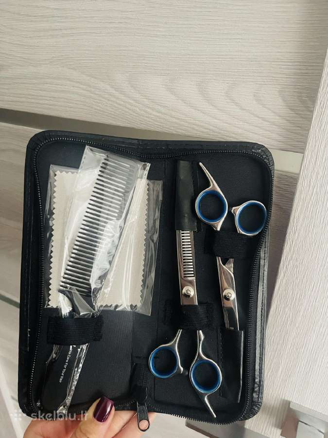 Plaukų kirpimo žirklės firminės, šukos scissors - nuotraukos Nr. 6