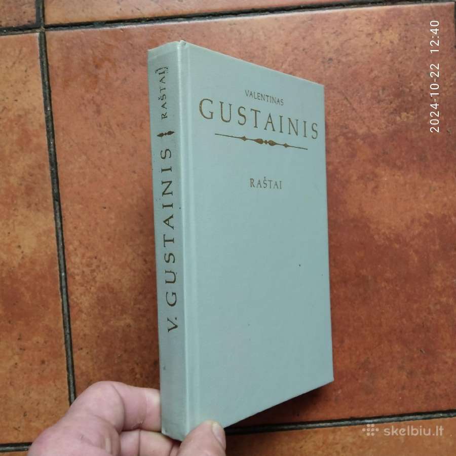 Valentino Gustainio filosofijos "Raštai" 1991 m.