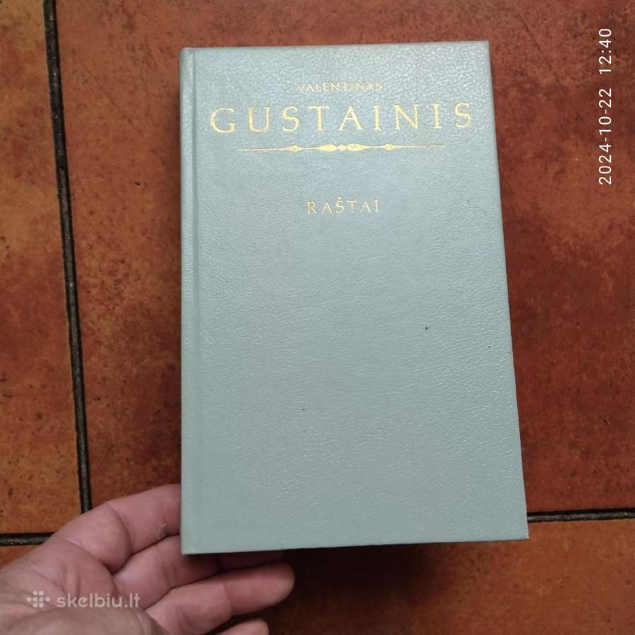Valentino Gustainio filosofijos "Raštai" 1991 m. - nuotraukos Nr. 2