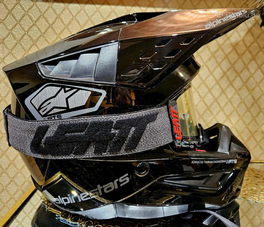 Dėvėti ir nauji motokroso šalmai ir akiniai - nuotraukos Nr. 2