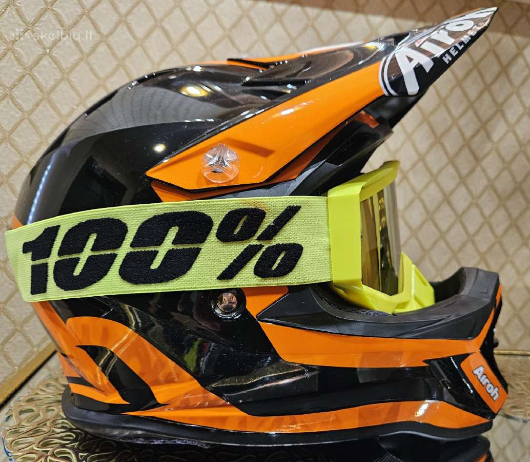 Dėvėti ir nauji motokroso šalmai ir akiniai - nuotraukos Nr. 9