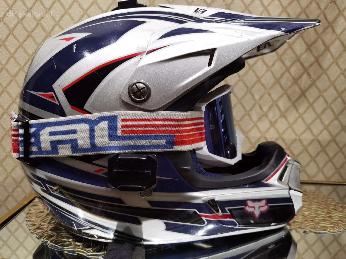 Dėvėti ir nauji motokroso šalmai ir akiniai - nuotraukos Nr. 17