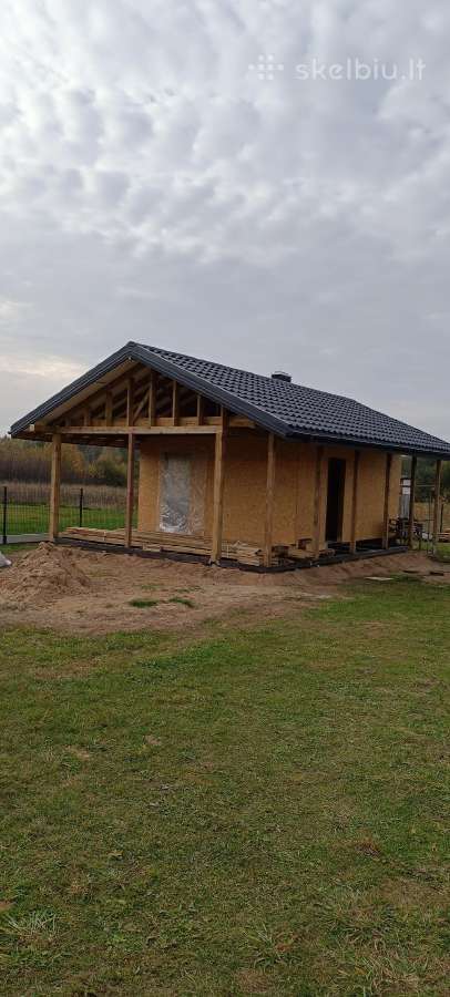 Karkasinių pirčių, namų statyba.stogų įrengimas. - nuotraukos Nr. 4