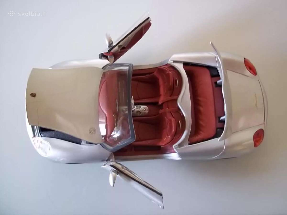 Porsche Boxster 986 modeliukas metalinis 1:18 - nuotraukos Nr. 4