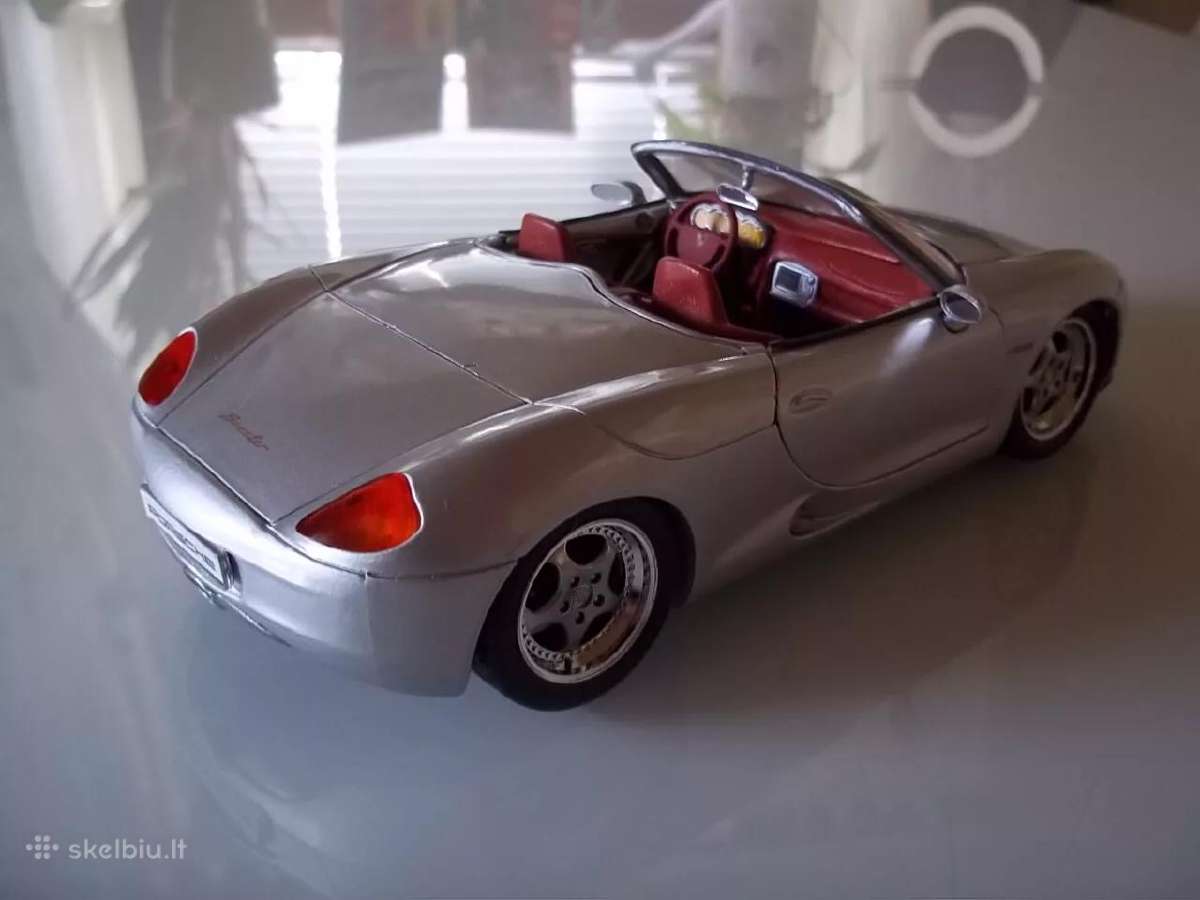 Porsche Boxster 986 modeliukas metalinis 1:18 - nuotraukos Nr. 7