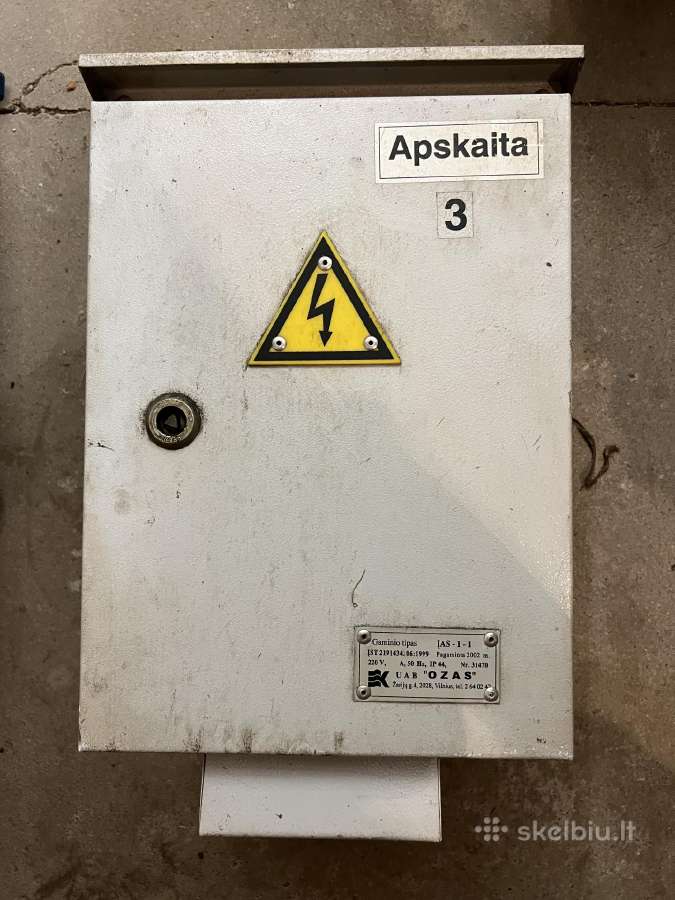 Elektros skaitiklis su skydeliu - nuotraukos Nr. 2