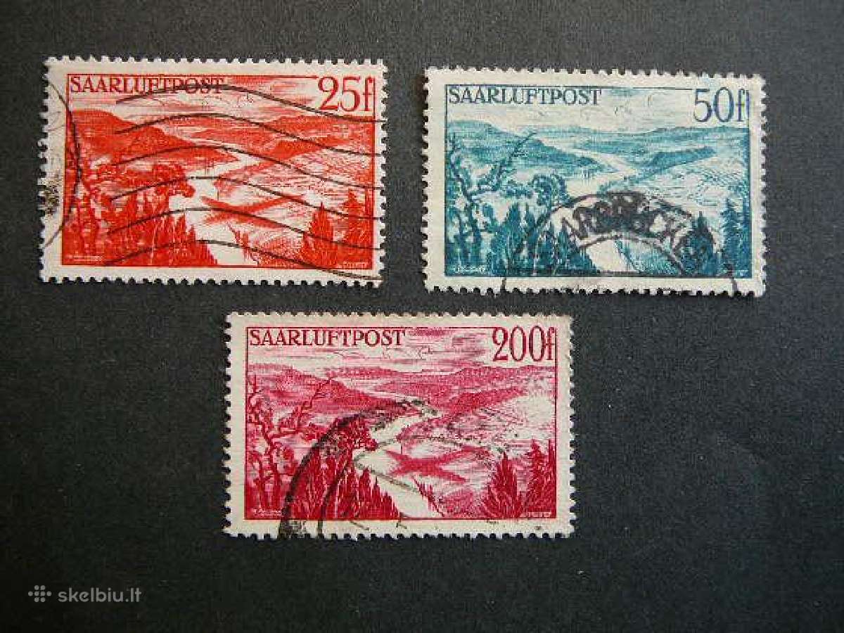 Lektuvai Saar Vokietija 1948 antsp. vsr252a