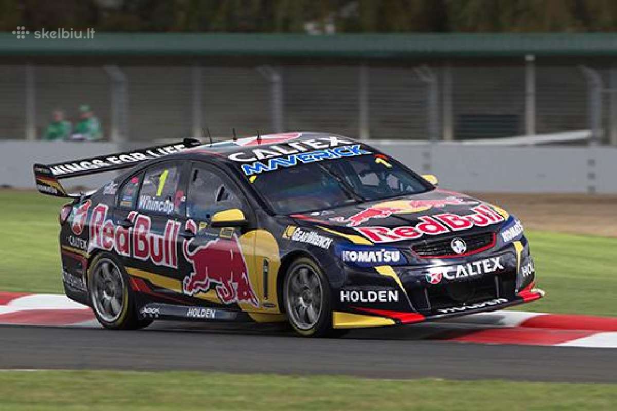 Red Bull Holden marškiniai su komandos parašais - nuotraukos Nr. 3