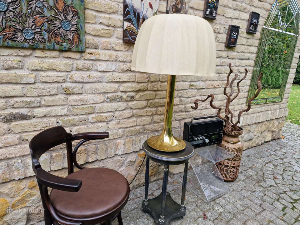 Vintažinis mid century interjerinis šviestuvas - nuotraukos Nr. 4