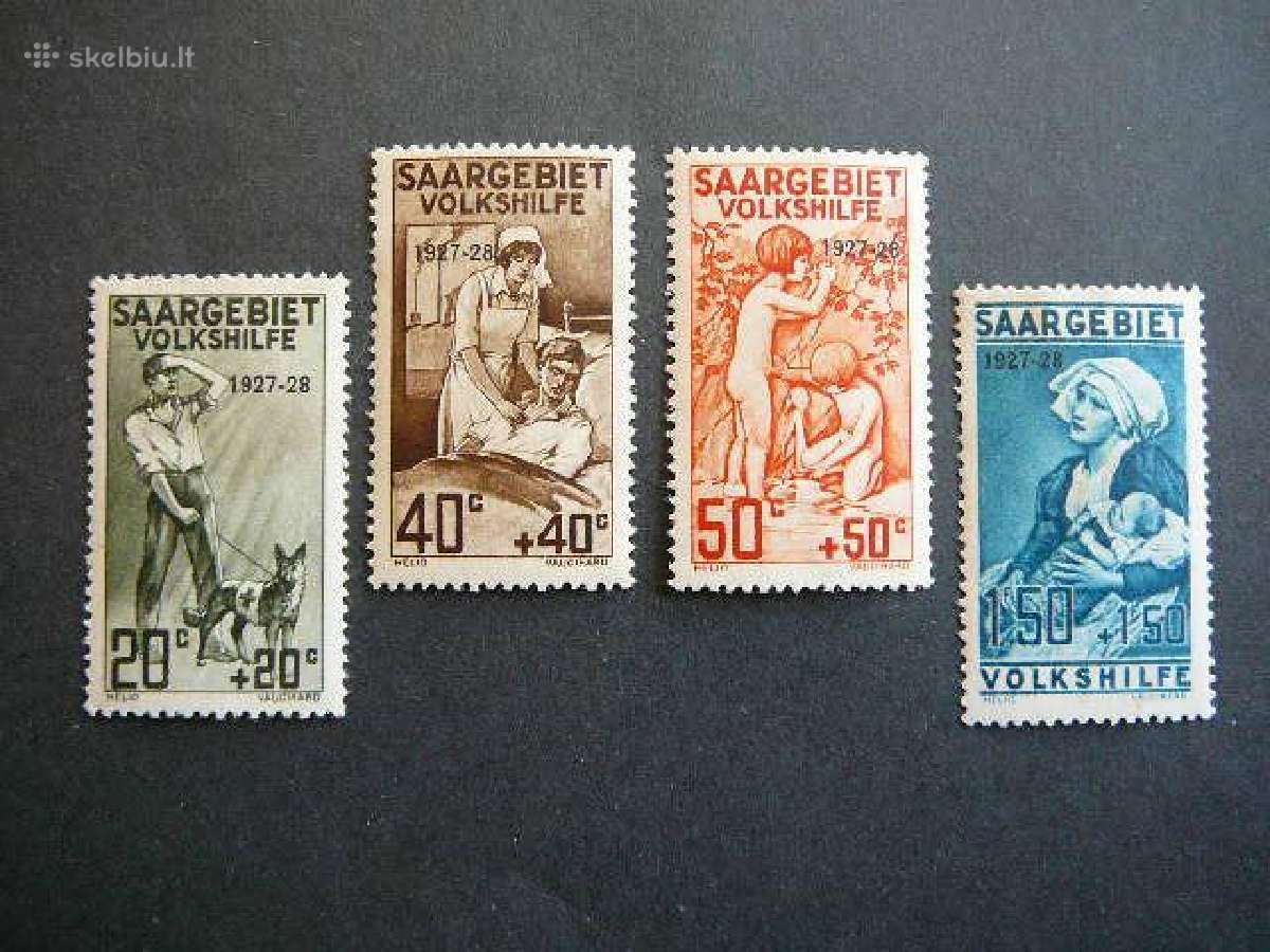 Raudonas Kryzius Pagalba Saar Vokietija 1927 sr122