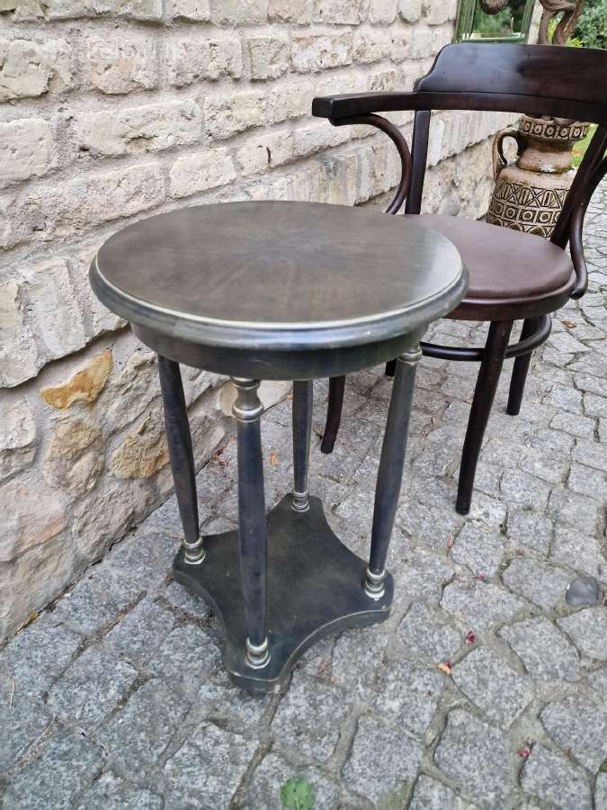 Vintažinis mid century medžio masyvo staliukas - nuotraukos Nr. 26