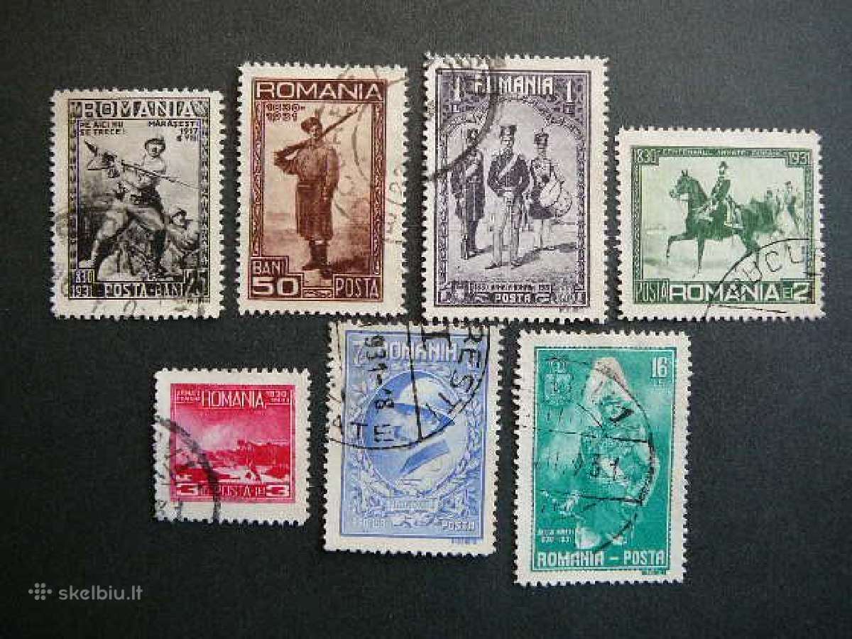 Arkliai Karas Rumunija 1931 rm4672