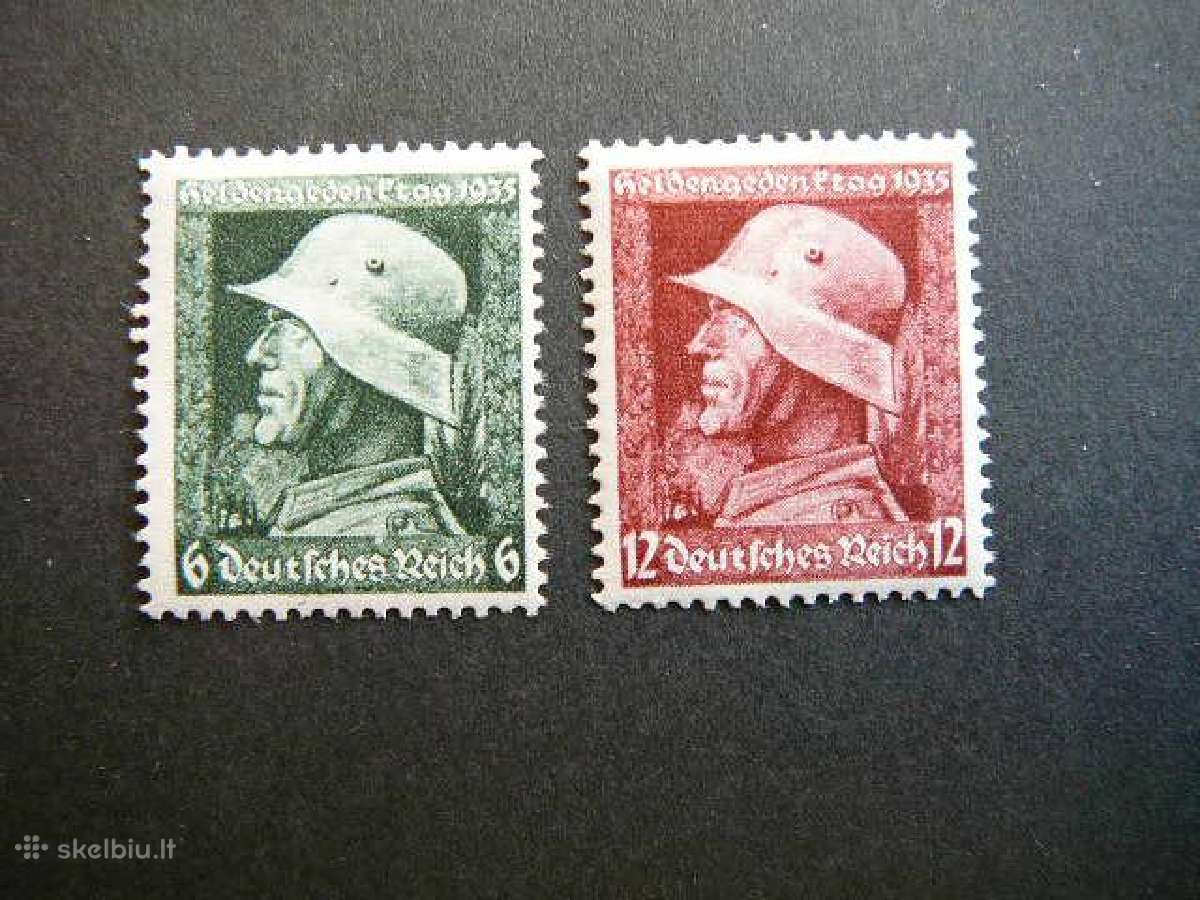 Kareiviai Karas Vokietija 1935 Mnh vkt569/0s
