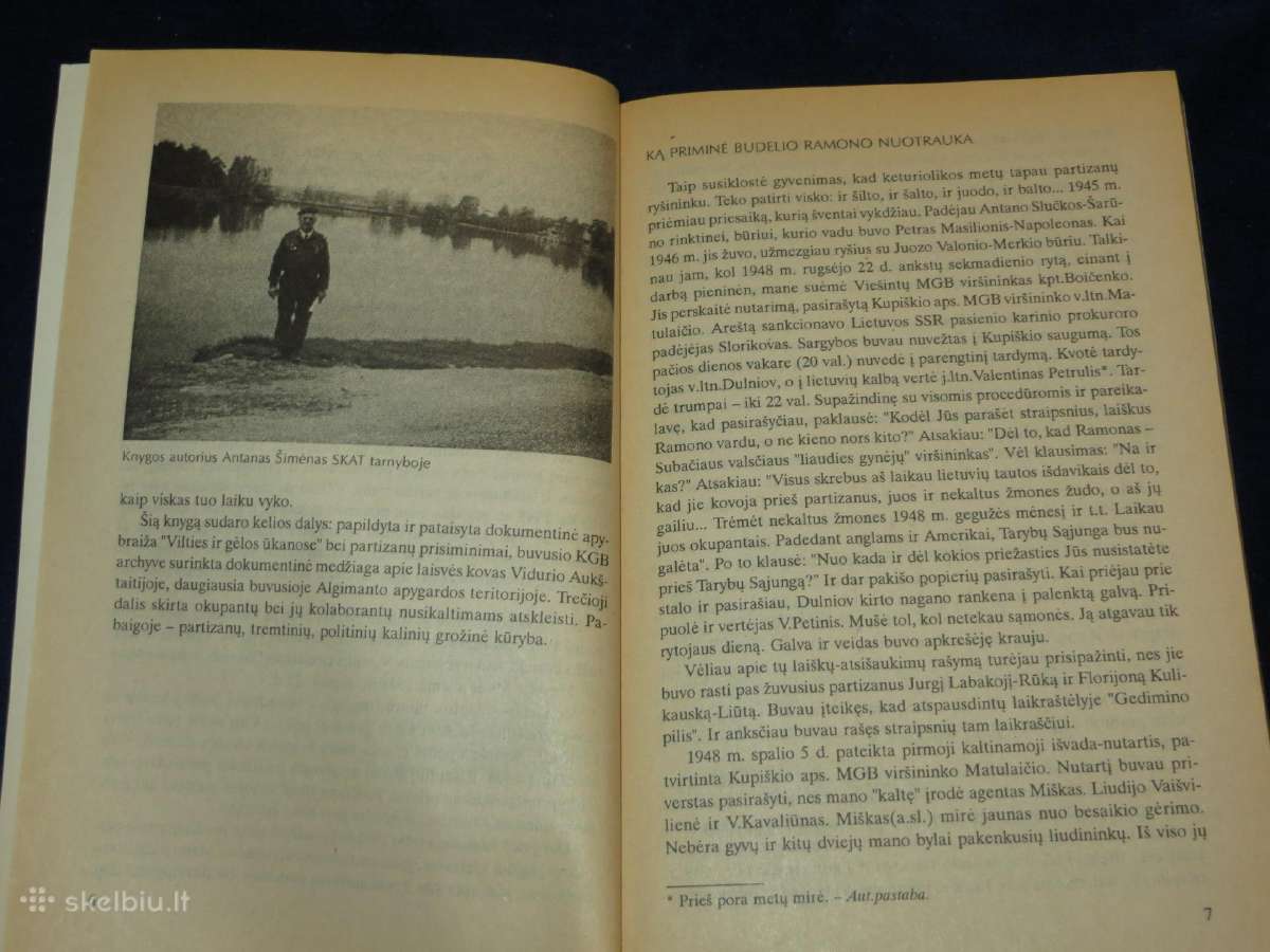 Knyga Kovoje dėl Lietuvos laisvės A. Šimėnas 1998 - nuotraukos Nr. 5