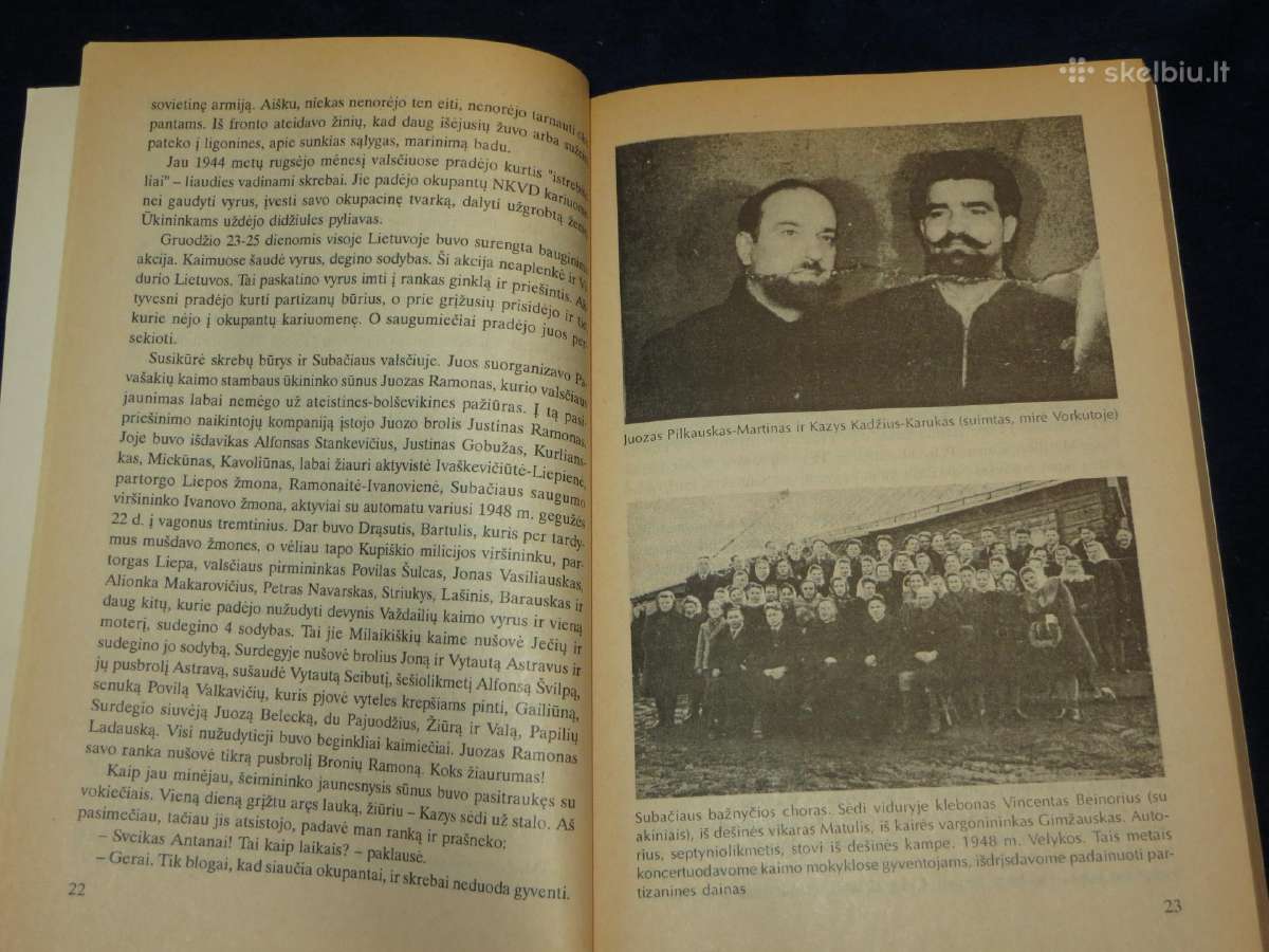Knyga Kovoje dėl Lietuvos laisvės A. Šimėnas 1998 - nuotraukos Nr. 7