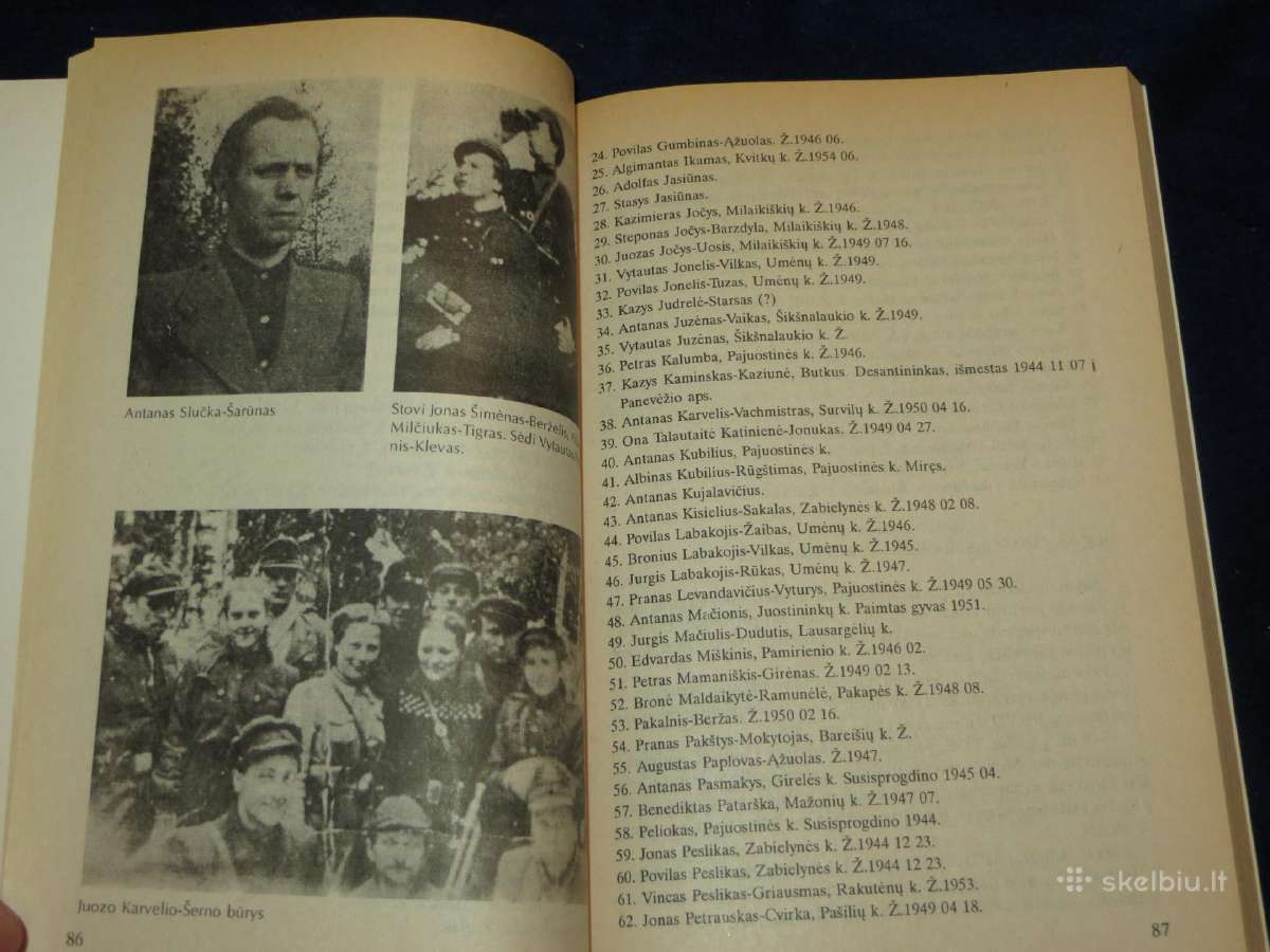 Knyga Kovoje dėl Lietuvos laisvės A. Šimėnas 1998 - nuotraukos Nr. 9