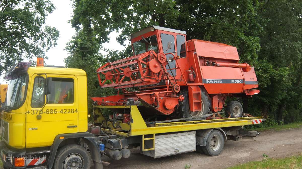 Techninė pagalba, Tralas, Krovinių vežimas iki 17t - nuotraukos Nr. 19