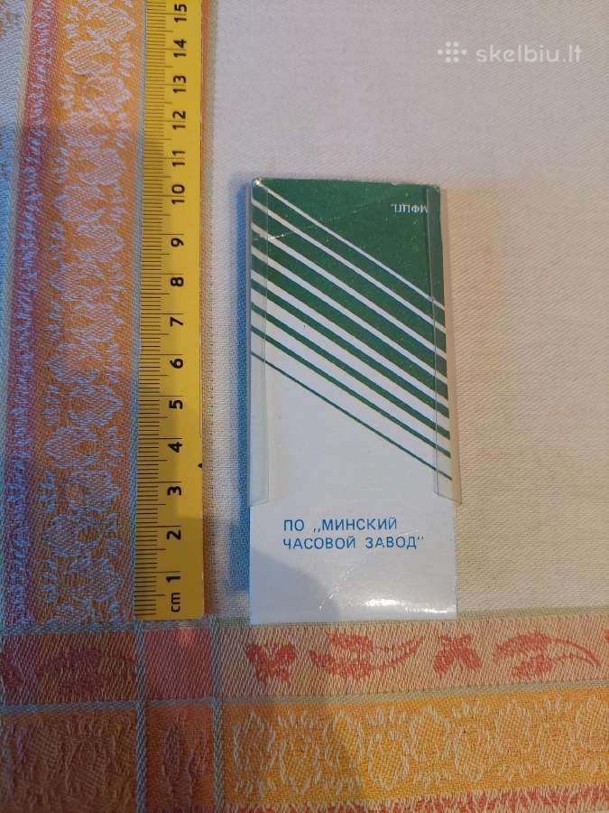 XX a. Mechaninis Laikrodis Luch. Su Dokumentais - nuotraukos Nr. 2