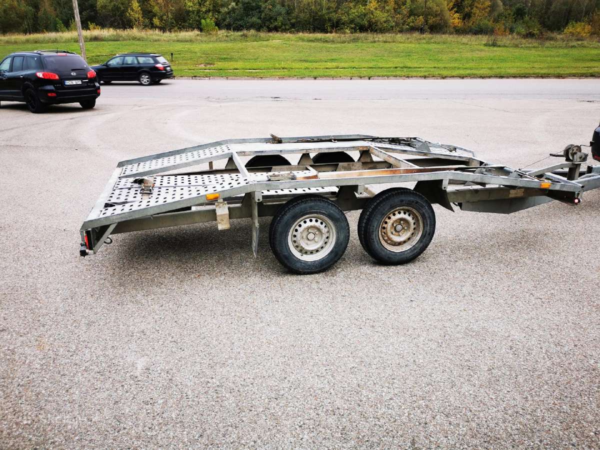 Priekaba automobiliui vežti 2.00x4.00 nuoma Utena - nuotraukos Nr. 5