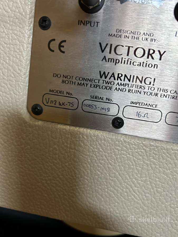 Victory V40 The Duchess Deluxe stiprintuvas - nuotraukos Nr. 7
