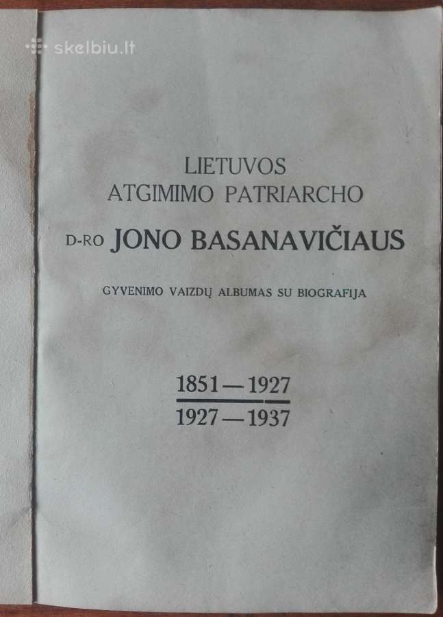 1946. Lietuvos Atgimimo Patriarcho D-ro Jono Basan - nuotraukos Nr. 2