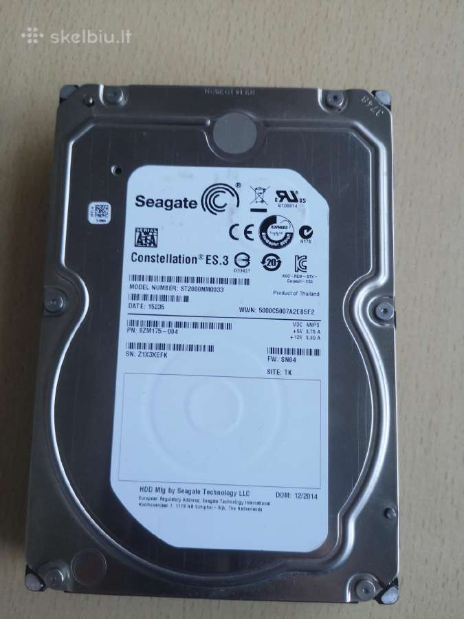 HDD 2tb - Skelbiu.lt