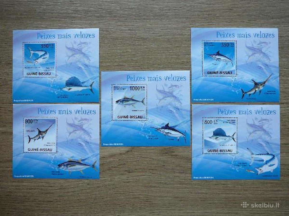 Zuvys Gvineja Bisau 2009 svarus gvb283