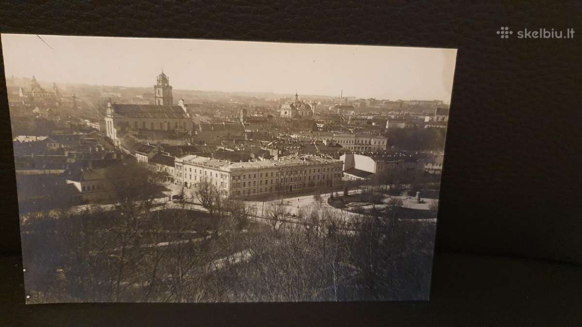 Vilnius Wilna Wilno Vilna atvirute 1918 m.