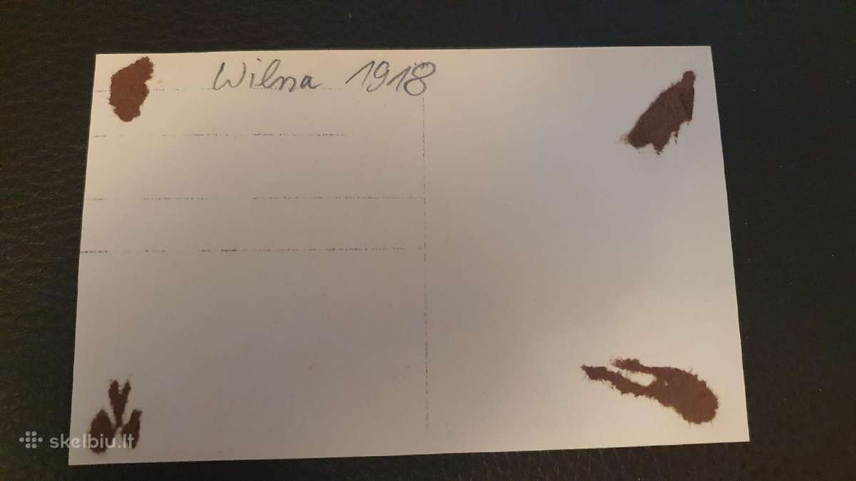 Vilnius Wilna Wilno Vilna atvirute 1918 m. - nuotraukos Nr. 2