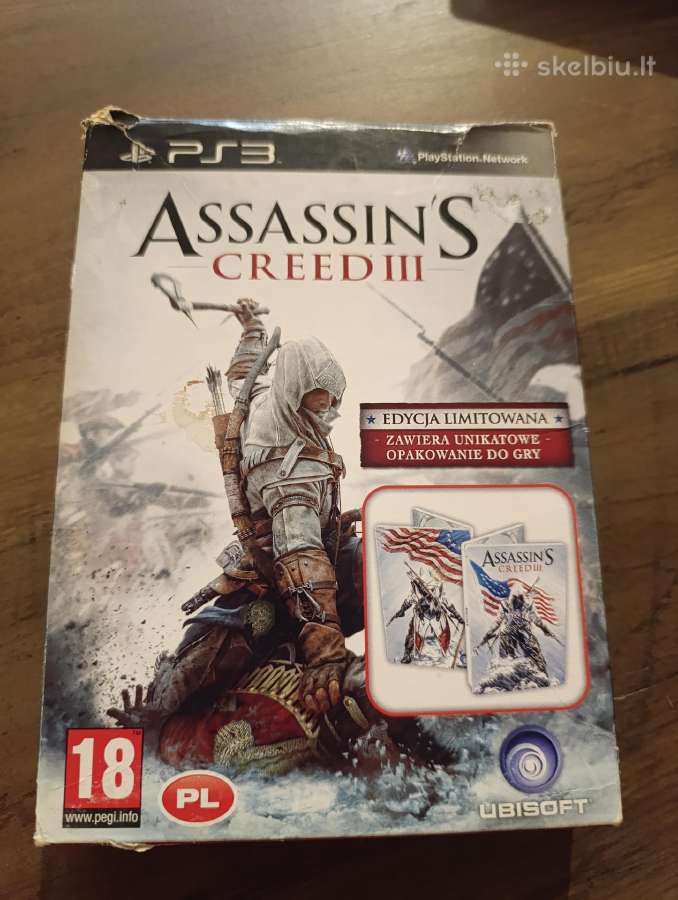 Assassins Creed 3 Limited Edition Playstation 3