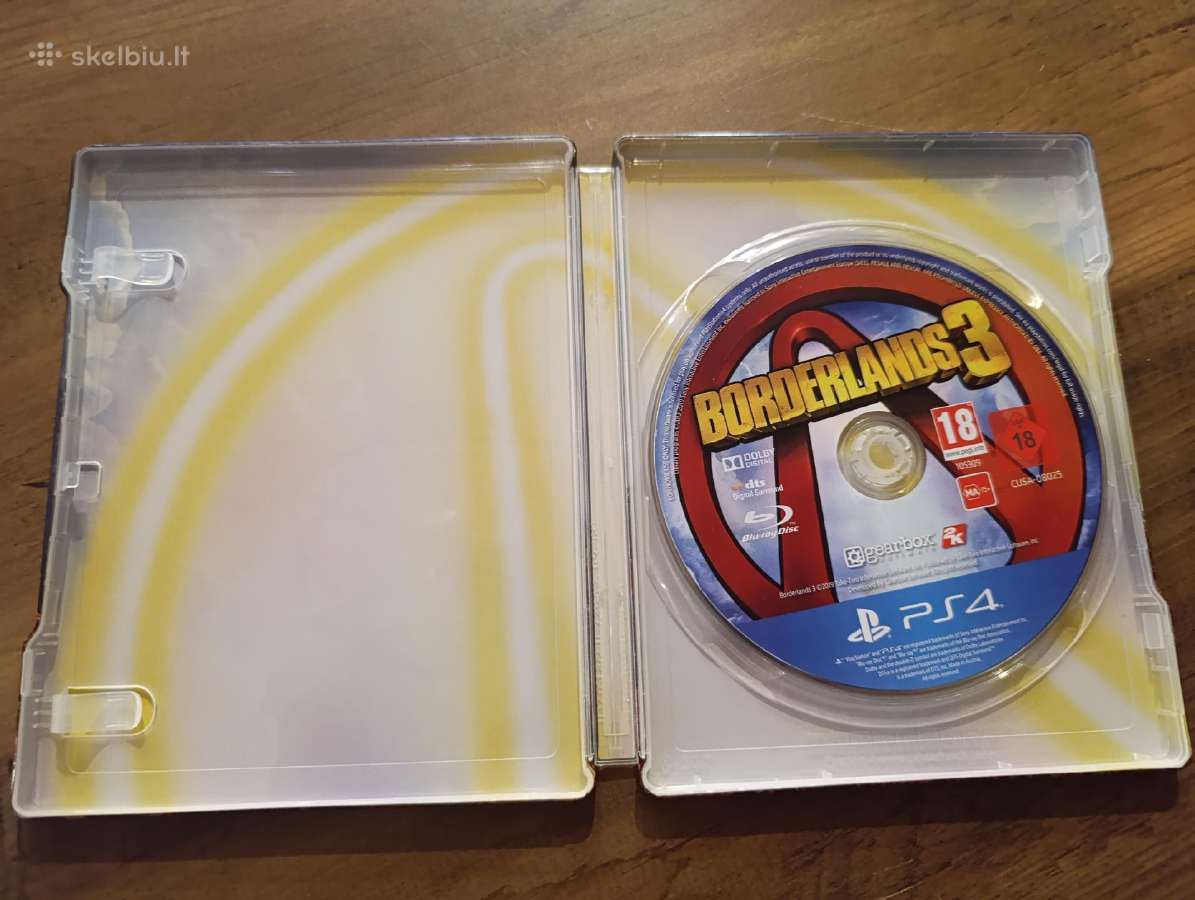 Borderlands 3 Steelbook Edition Playstation 4 Žaid - nuotraukos Nr. 3