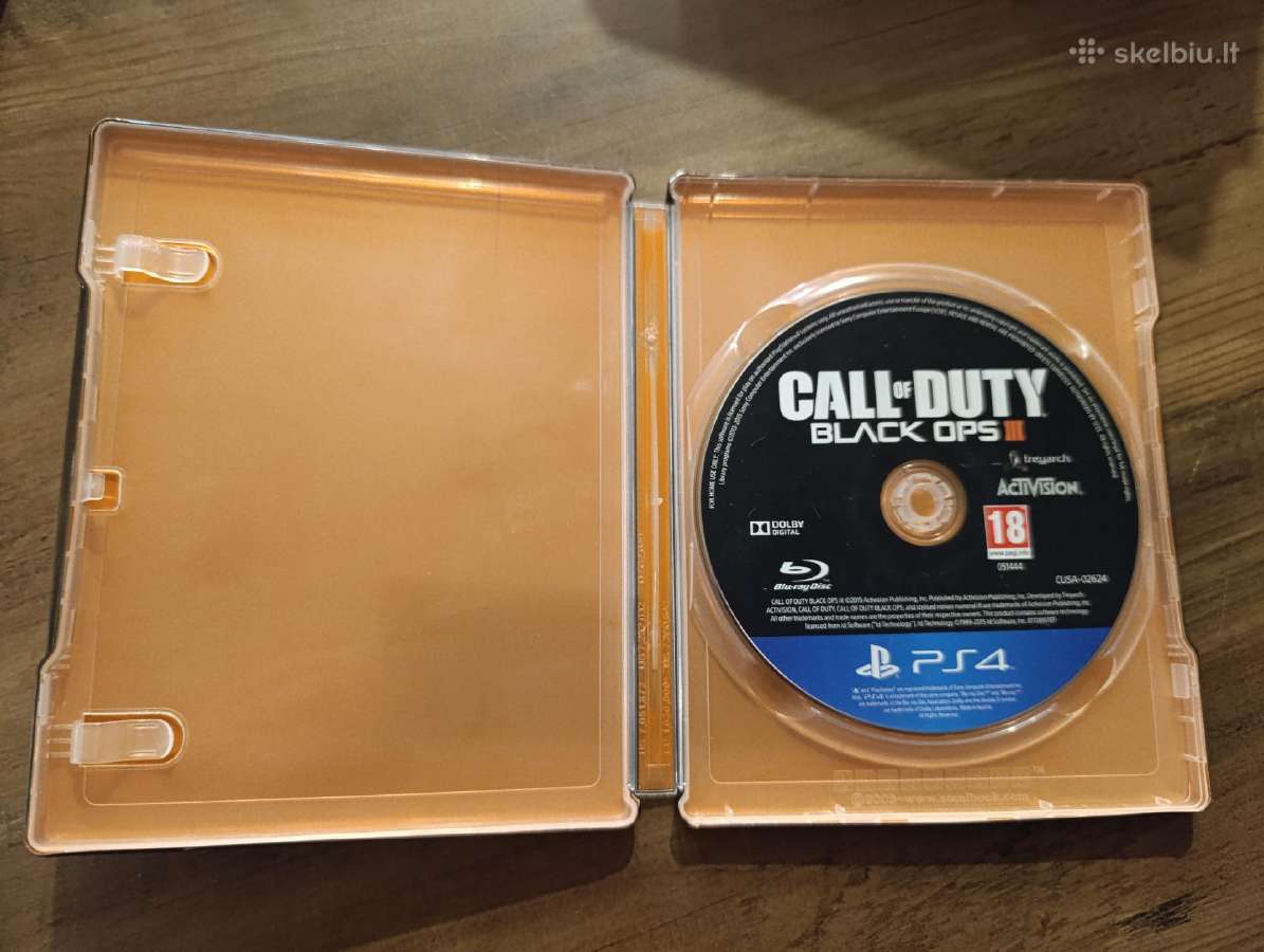 Call Of Duty Ops 3 Steelbook Edition Ps 4 - nuotraukos Nr. 3