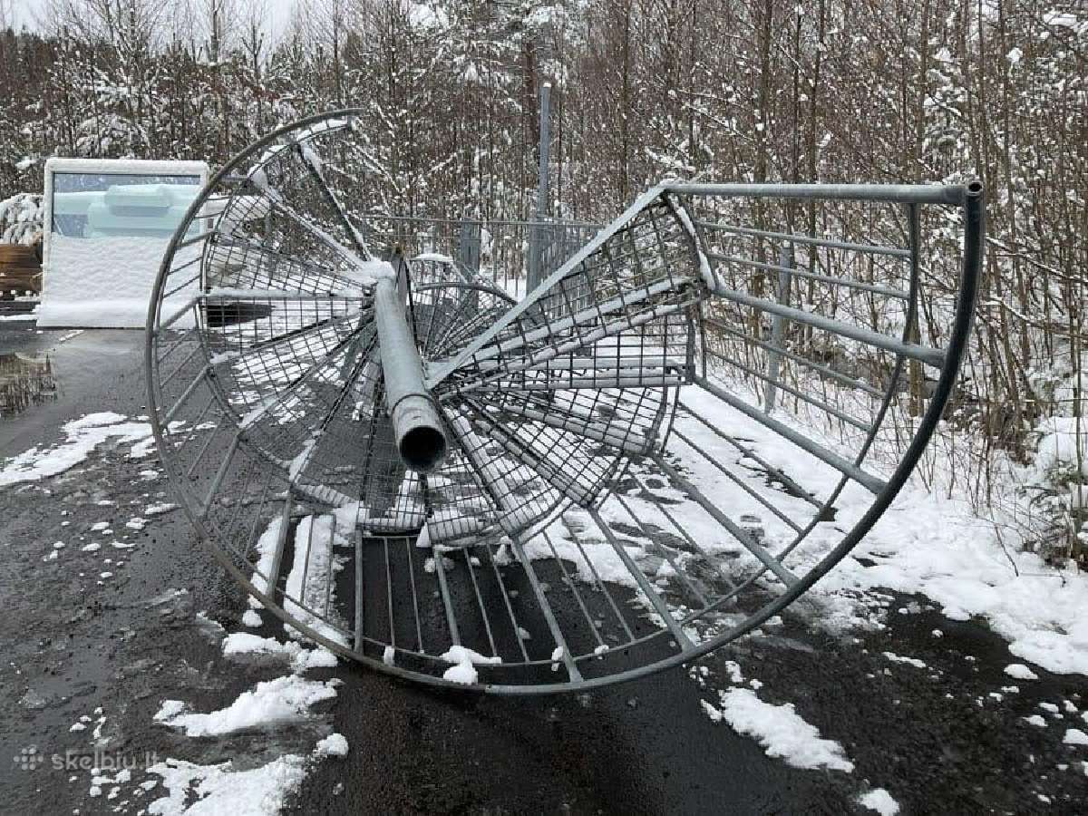 Parduodami metaliniai sraigtiniai laiptai - nuotraukos Nr. 12