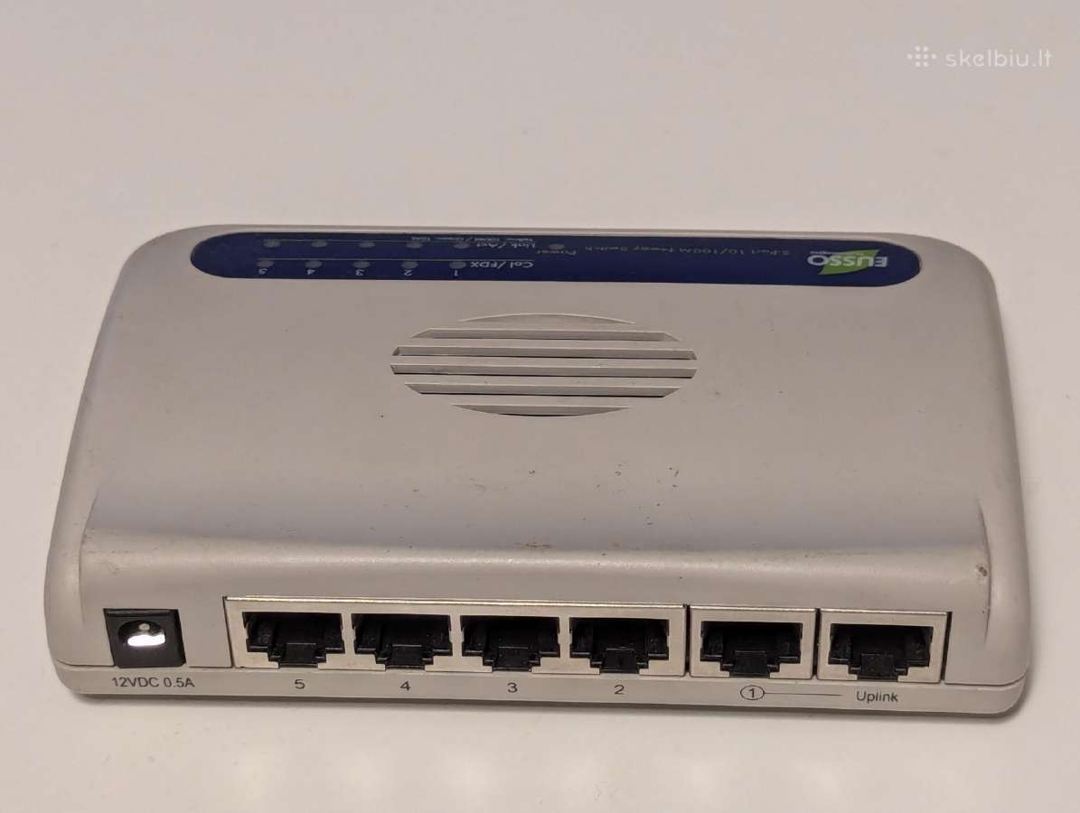Eusso 5 port 10/100 switch