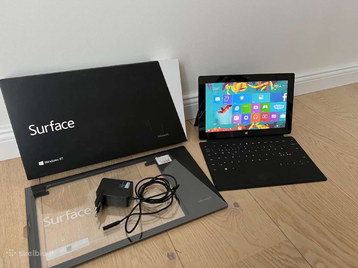 Windows Surface Rt + Office 65gb - nuotraukos Nr. 2