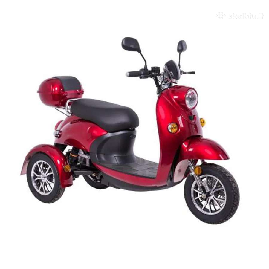 Elektrinis triratis motoroleris uz savikaina - nuotraukos Nr. 2