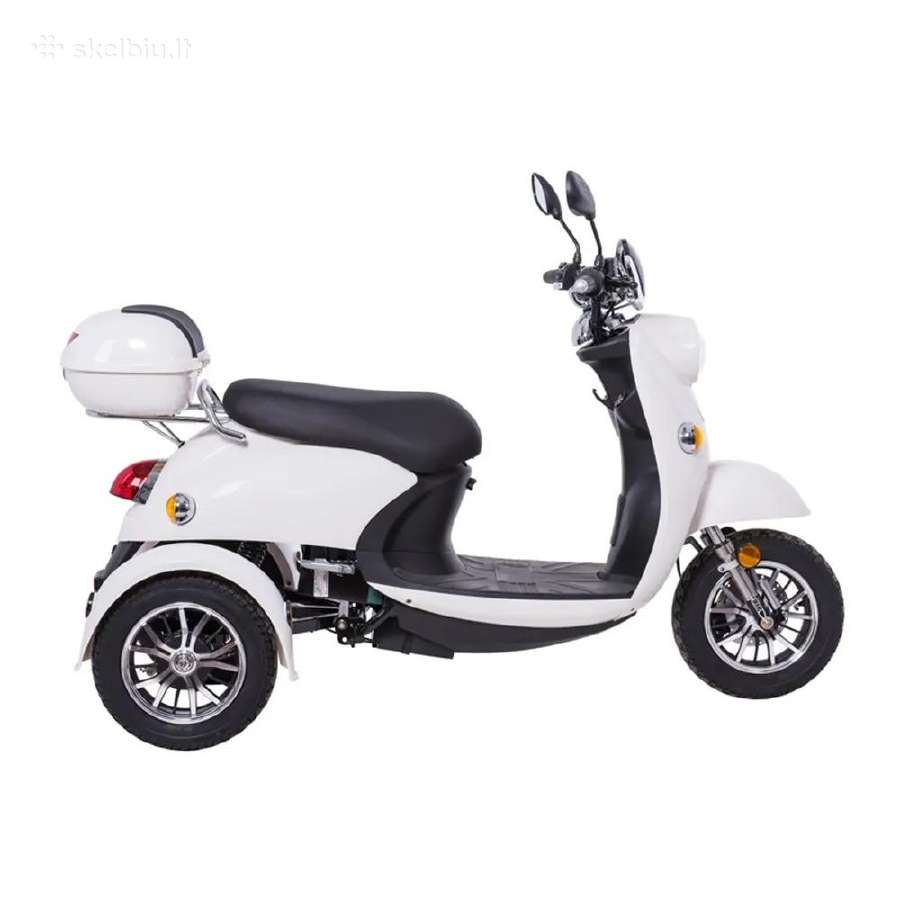 Elektrinis triratis motoroleris uz savikaina - nuotraukos Nr. 3