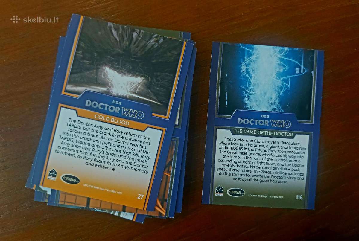 200 Doctor Who kortelių - nuotraukos Nr. 4