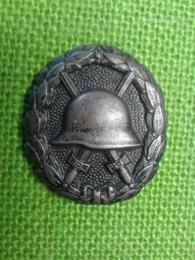 Vokiškas Sužeidimo 1918m.apdovanojimas - nuotraukos Nr. 3