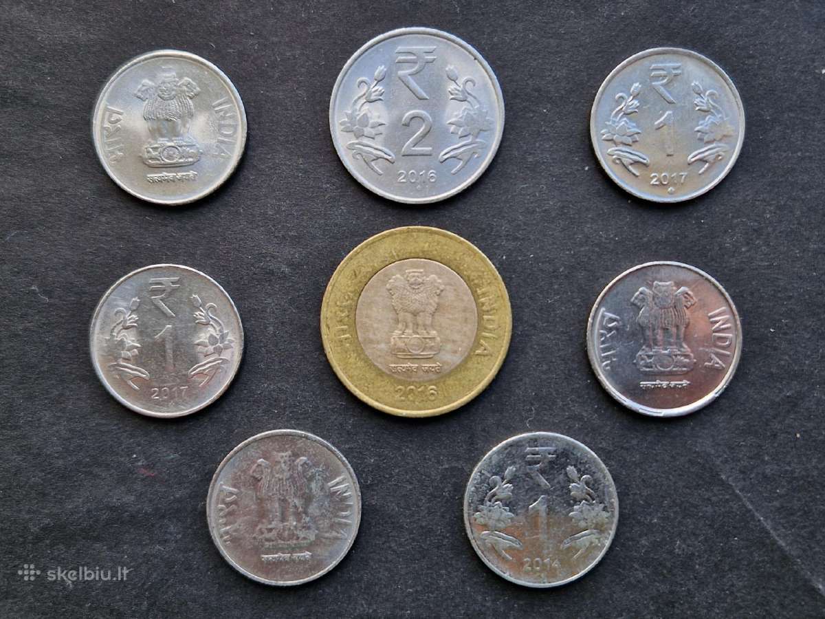 Indijos Respublikos apyvartinės monetos