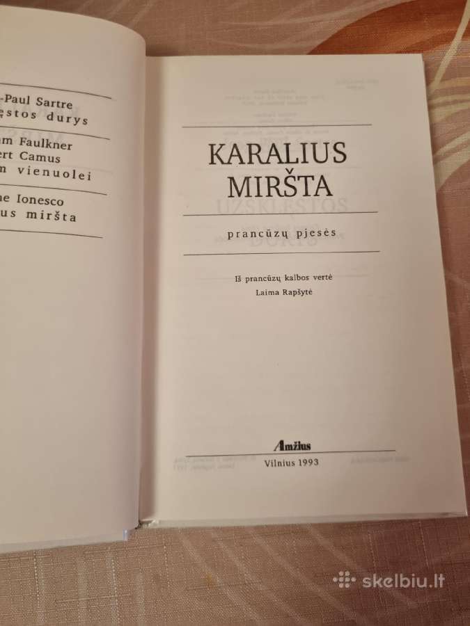 Karalius miršta , prancūzų pjesės - nuotraukos Nr. 2
