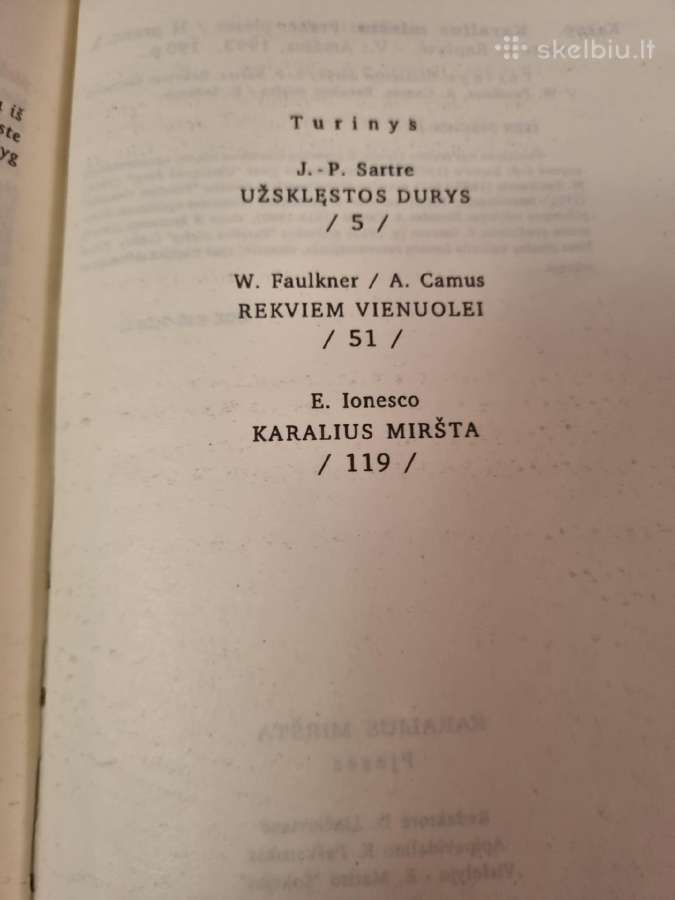 Karalius miršta , prancūzų pjesės - nuotraukos Nr. 3