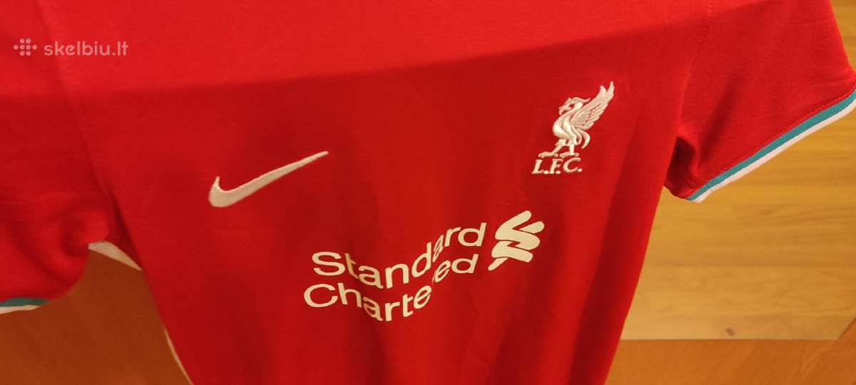 Nike Liverpool futbolo marškinėliai 7-8 metų - nuotraukos Nr. 4